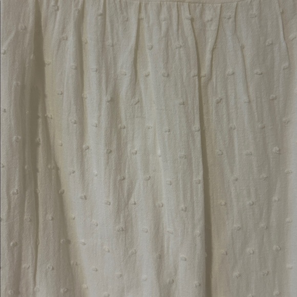 Madewell Swiss Dot Tie-Sleeve Tiered Midi Dress - Picture 9 of 11